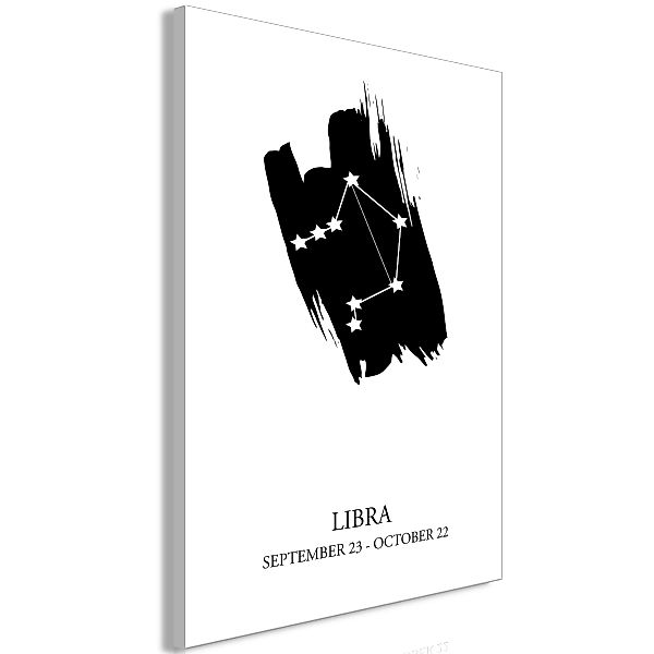 Wandbild - Zodiac Signs: Libra (1 Part) Vertical günstig online kaufen