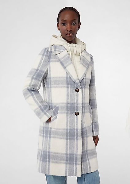 comma casual identity Langmantel Flanell-Mantel mit günstig online kaufen