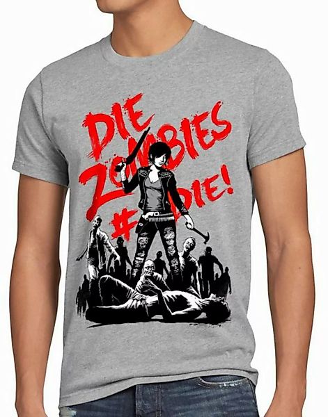 style3 T-Shirt Zombie the walking dead horror daryl dixon halloween shotgun günstig online kaufen