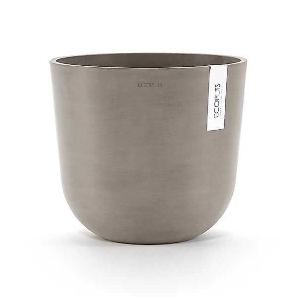 ECOPOTS Blumentopf Oslo 25 Taupe, für innen und außen: frostsicher, bruchsi günstig online kaufen