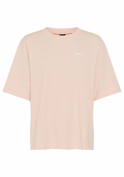 BOSS ORANGE T-Shirt "Eregular Premium Damenmode" mit Logo-Detail, Relaxed F günstig online kaufen