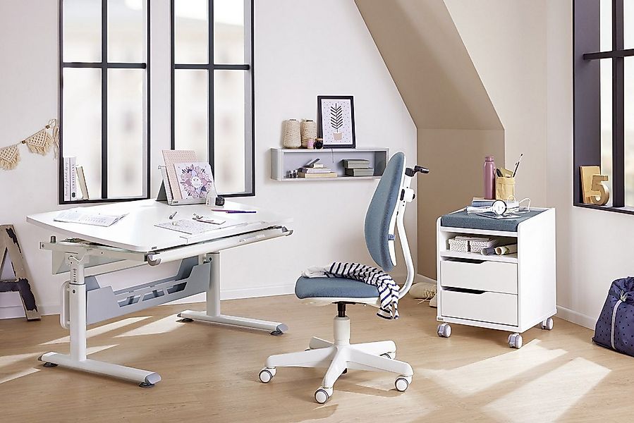 PAIDI Kinderschreibtisch DIEGO CURVED, Schülerschreibtisch, mitwachsend, er günstig online kaufen