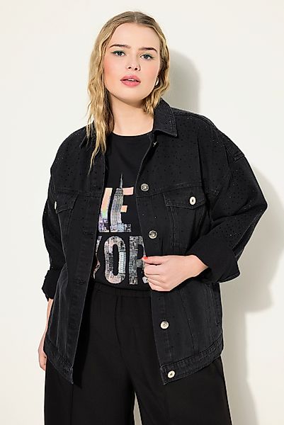 Studio Untold Jeansjacke Jeansjacke oversized Hemdkragen günstig online kaufen