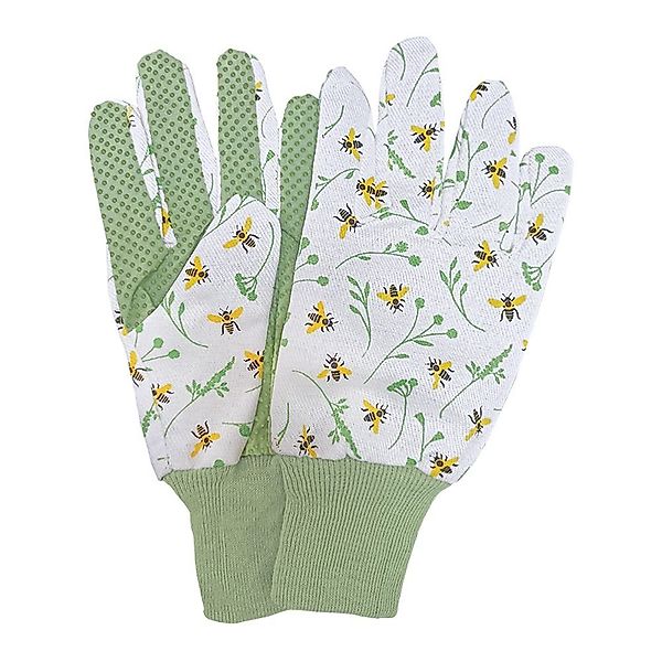 esschert design Gartenhandschuhe Gartenhandschuhe Bienenmuster UNISEX günstig online kaufen