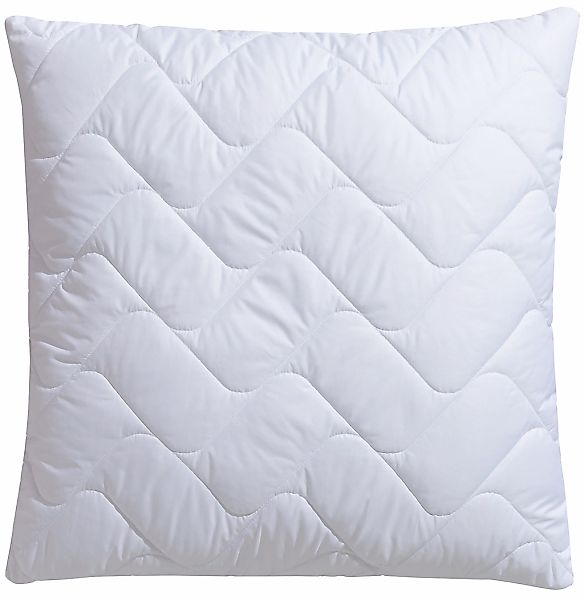 fan Microfaserkissen "Microfaser kochfest, Kopfkissen ist made in Germany" günstig online kaufen