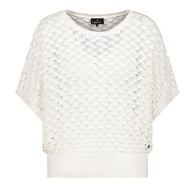 Monari Strickpullover Ajour 410239 – off-white günstig online kaufen