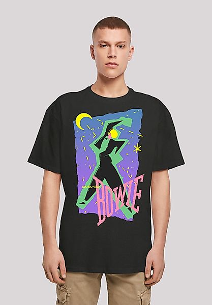 F4NT4STIC T-Shirt "David Bowie Rock Music Band Moonlight Dance" Print günstig online kaufen