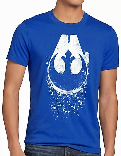 style3 T-Shirt Rebel Star xwing ywing yavin star krieg wars der sterne vade günstig online kaufen