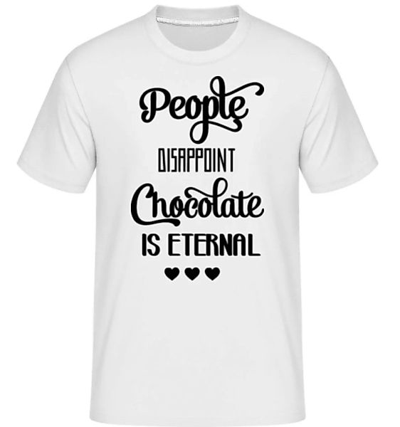 Chocolate Is Eternal · Shirtinator Männer T-Shirt günstig online kaufen