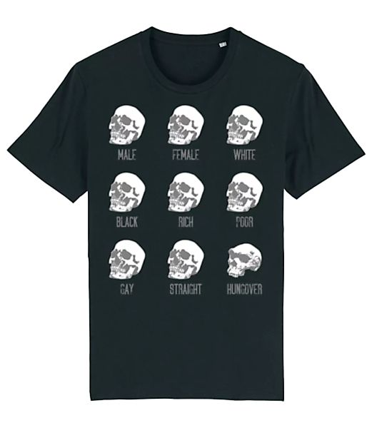 Hungover Skull · Männer Bio T-Shirt Stanley Stella günstig online kaufen