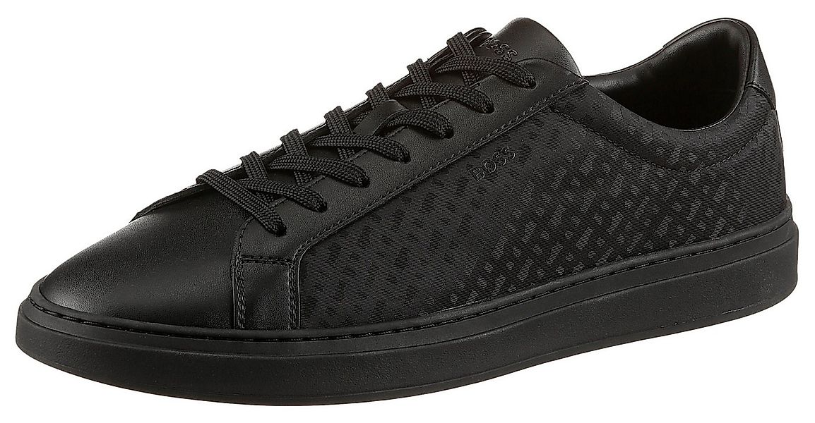 BOSS Kieran_Tenn Sneaker Halbschuh, Freizeitschuh, Schnürschuh im Materialm günstig online kaufen
