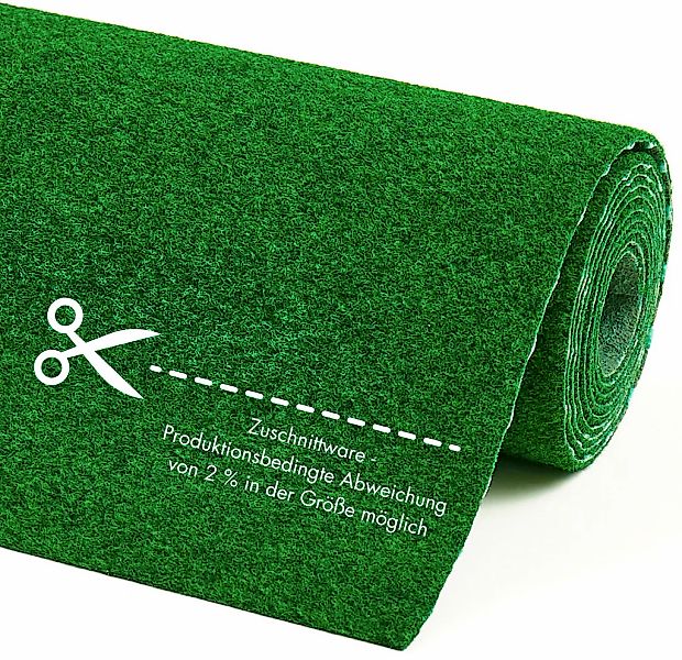 Andiamo Kunstrasen "Field, Made in Belgium", rechteckig, 4 mm Höhe, Rasente günstig online kaufen