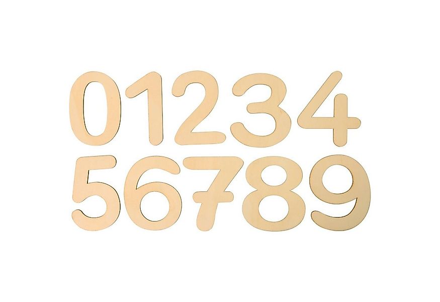 EDUPLAY Lernspielzeug Holzzahlen 0-9 günstig online kaufen