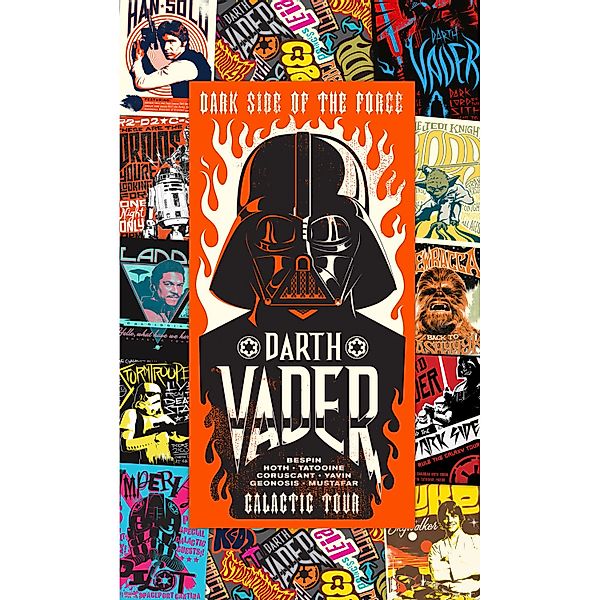 Komar Fototapete Vlies Star Wars Rock On Posters  120 x 200 cm günstig online kaufen