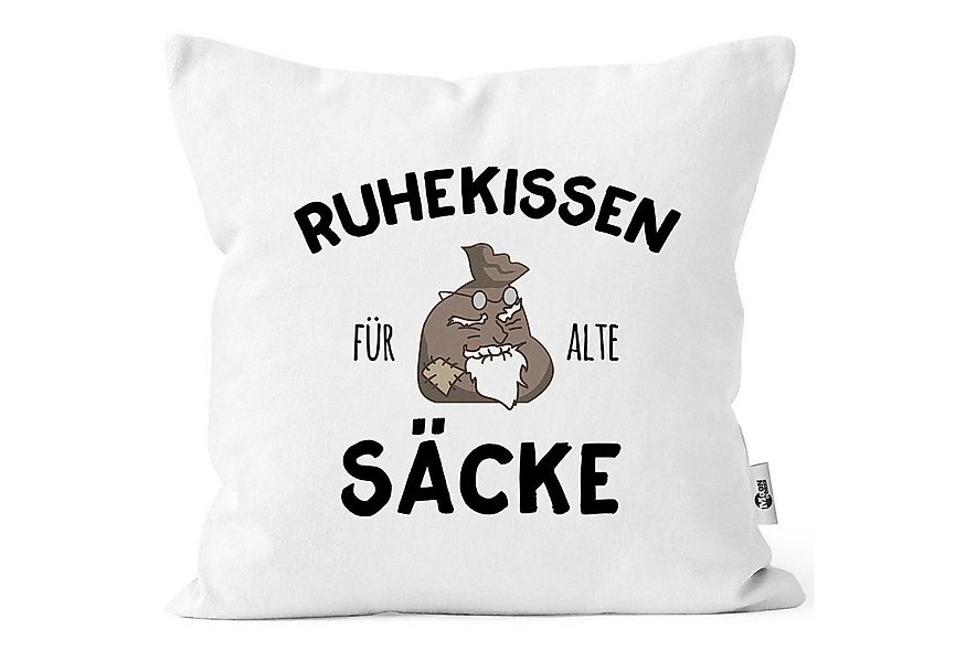 MoonWorks Dekokissen Kissen-Bezug Ruhekissen für alte Säcke Geschenk lustig günstig online kaufen