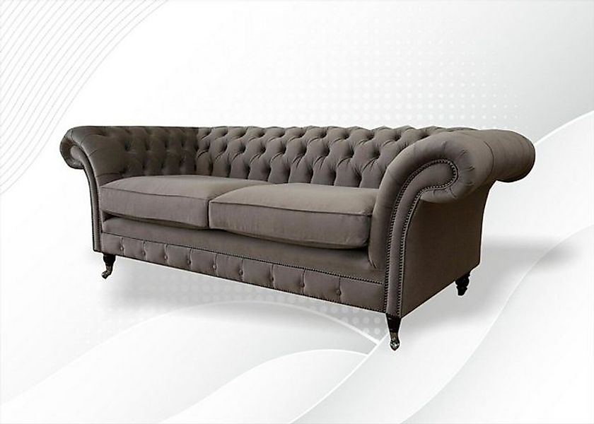 JVmoebel 3-Sitzer Chesterfield 3-Sitzer Sofa handgefertigt massives Holz st günstig online kaufen