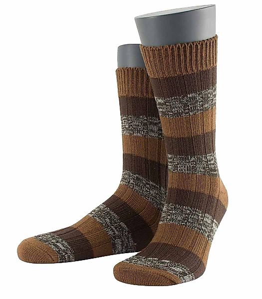 Wilox Basicsocken in Blockringel-Design (1-Paar, 1 günstig online kaufen