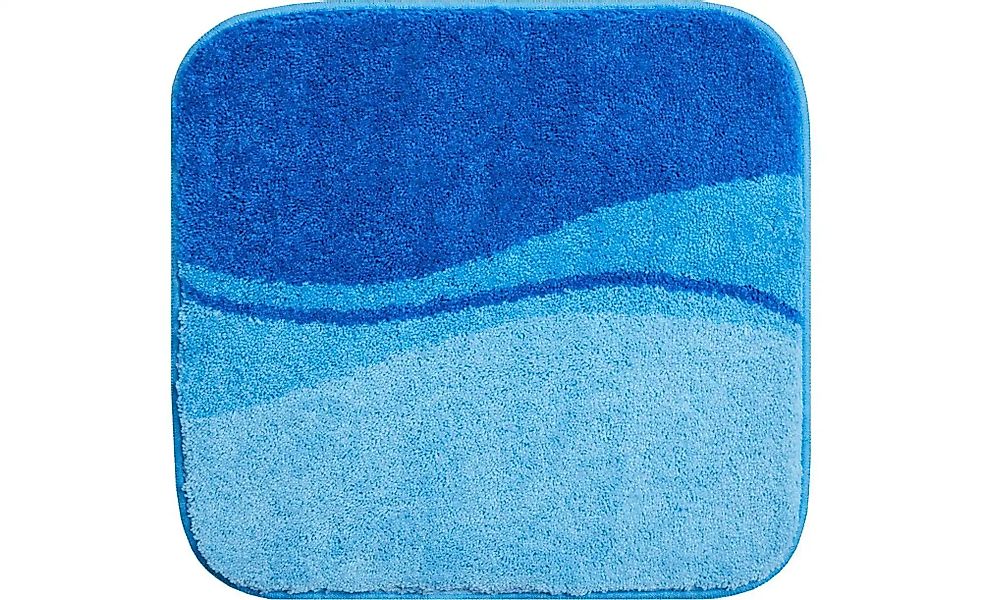 Grund Badematte   ¦ blau ¦ Synthetik ¦ Maße (cm): B: 55 H: 2 Badtextilien > günstig online kaufen