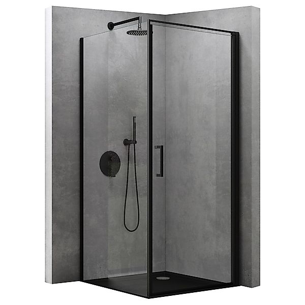 doporro Eckdusche Duschkabine Ravenna36-Plus ESG-Sicherheitsglas Nano-Besch günstig online kaufen