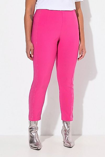 MIAMODA Schlupfhose Bengalin-Hose elastischer Slim Fit Metallic-Druck günstig online kaufen