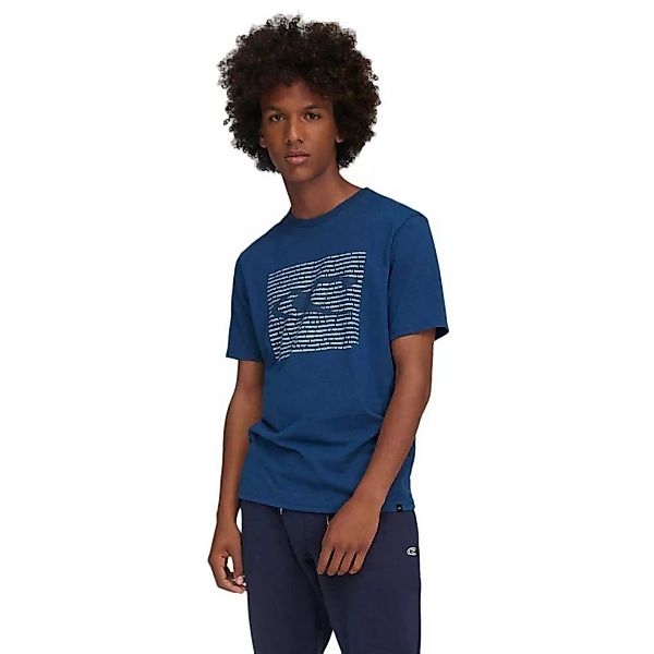 O´neill Graphic Wave Kurzärmeliges T-shirt XL Darkwater Blue Option B günstig online kaufen