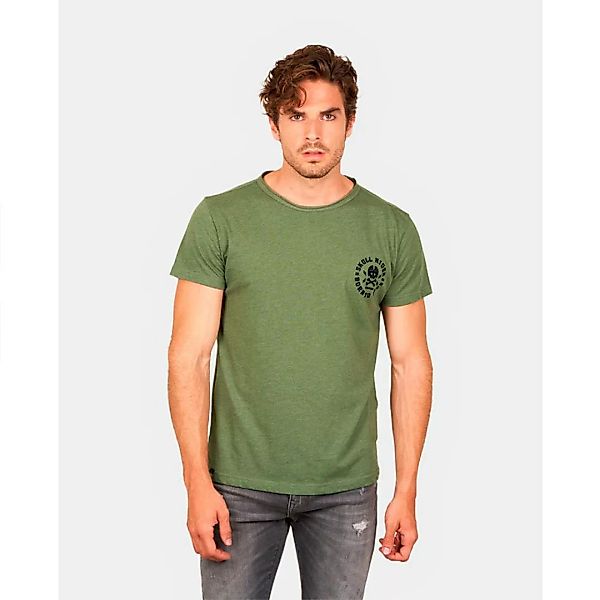Skull Rider Born To Ride Faster Kurzärmeliges T-shirt L Dark Green günstig online kaufen