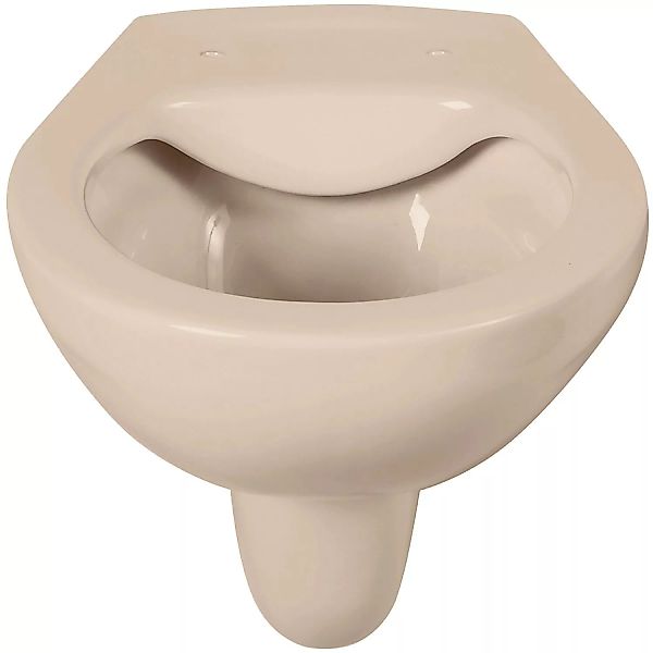 AquaSu Tiefspül-Wand WC-187 Basic Spülrandlos Beige günstig online kaufen