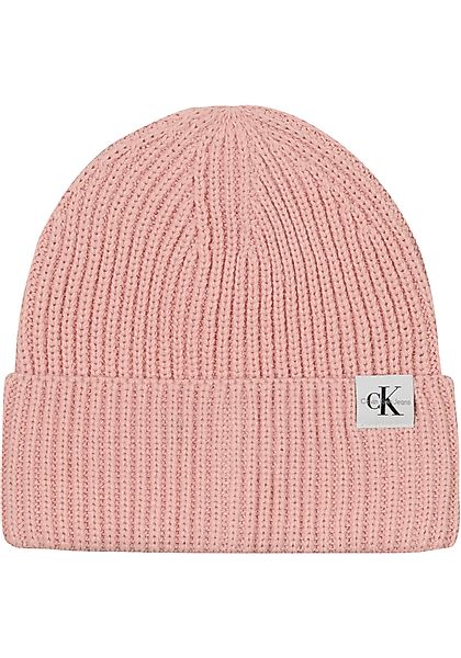 Calvin Klein Jeans Beanie Monogram Rib günstig online kaufen