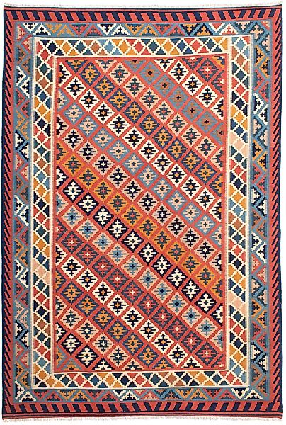morgenland Wollteppich »Kelim - Oriental - 318 x 248 cm - mehrfarbig«, rech günstig online kaufen