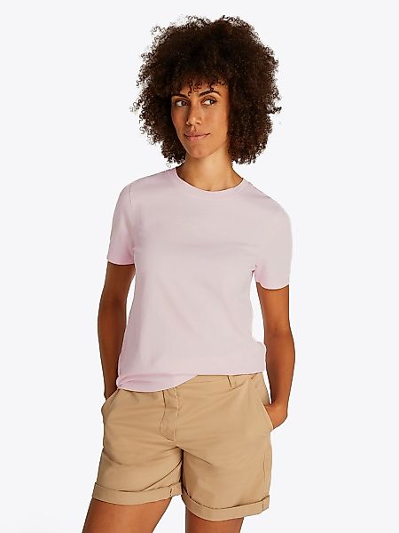 Tommy Hilfiger T-Shirt "REG SCRIPT C-NK TEE SS" mit Logo-Schriftzug günstig online kaufen