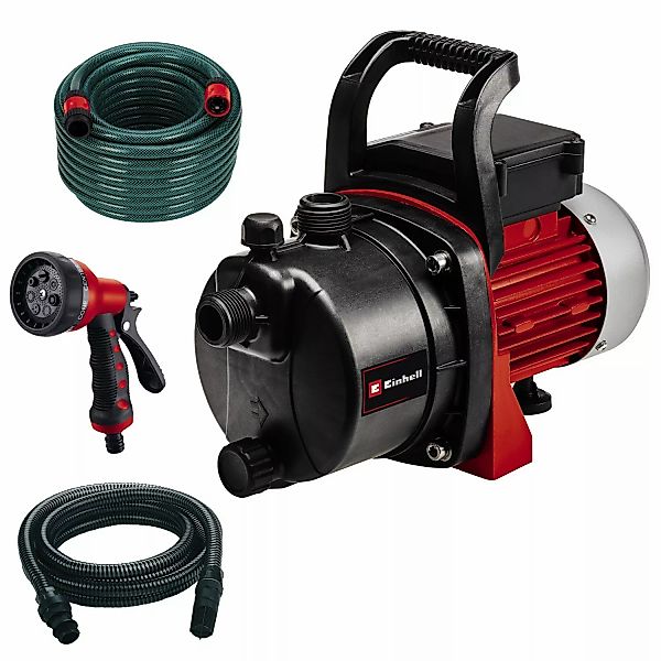 Einhell Gartenpumpe "GC-GP 6538 Set/I", 3.800 l/h max.,mit 4m Saugschlauch, günstig online kaufen