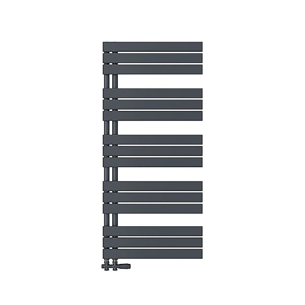 Emke Badheizkörper 130x60cm 838W Anthrazit Handtuchwärmer für Badezimmer Ha günstig online kaufen