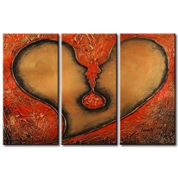 Wandbild Herz für zwei  XXL günstig online kaufen