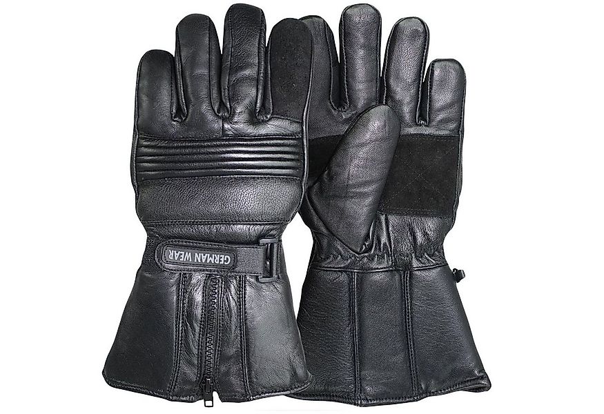 German Wear Motorradhandschuhe GW400G-M8 Winter Motorradhandschuhe Lederhan günstig online kaufen