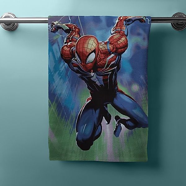 Aptex Handtücher Spiderman Duschtuch Badetuch Strandtuch günstig online kaufen