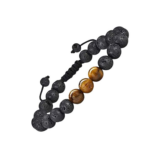 KARMA Perlenarmband Armband Naturstein ver. Farben günstig online kaufen