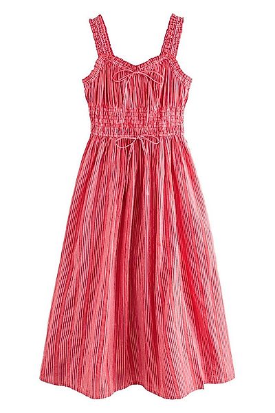 Next Midikleid Mittellanges Kleid mit Bindedetail vorne (1-tlg) günstig online kaufen