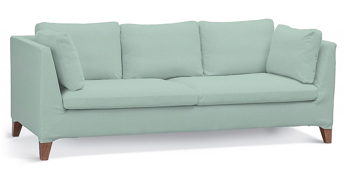 Bezug für Stockholm 3-Sitzer Sofa, pastellblau, Stockholm 3-Sitzer, Madrid günstig online kaufen