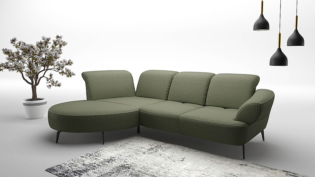 sit&more Ecksofa "Dance, L-Form, inkl. Sitztiefenverstellung", inkl. Click& günstig online kaufen