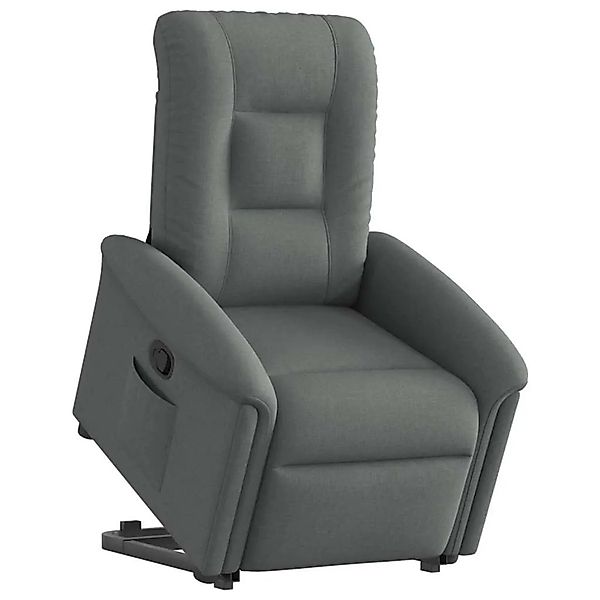 vidaXL Relaxsessel mit Aufstehhilfe Dunkelgrau Stoff 3303255 günstig online kaufen