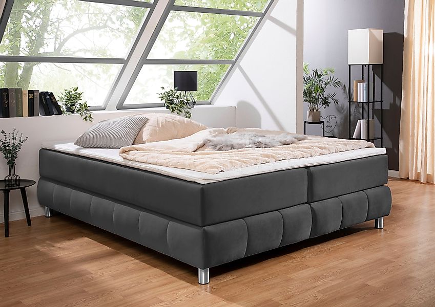 andas Boxspringbett Salo, Ohne Kopfteil, inkl. günstig online kaufen