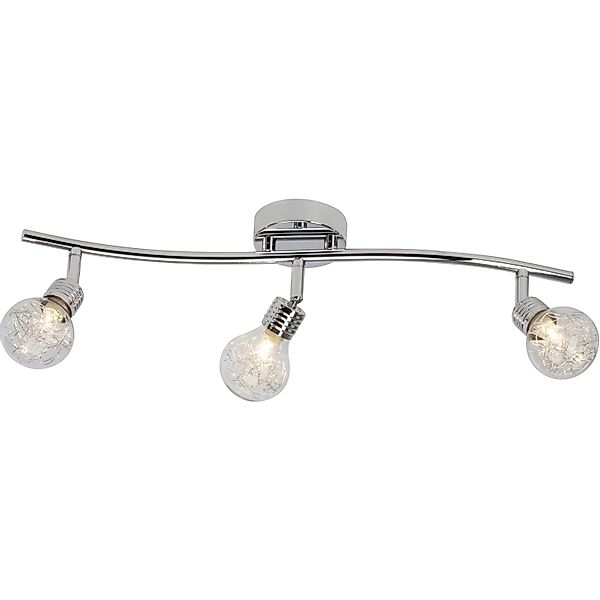 Brilliant Spotrohr Bulb 3-flammig Chrom günstig online kaufen