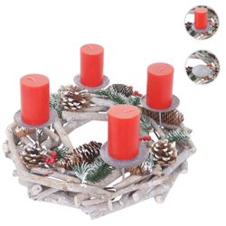 MCW Adventskranz T867-R, Mit 4 Kerzenhaltern, günstig online kaufen