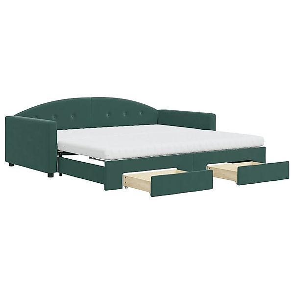 vidaXL Bett Tagesbett Ausziehbar mit Schubladen günstig online kaufen