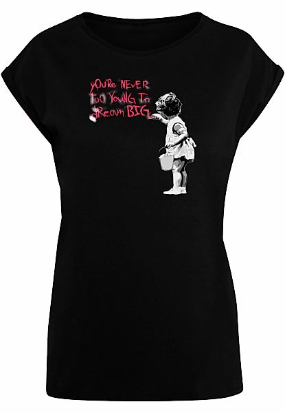 Merchcode T-Shirt "Merchcode Damen Ladies Dream Big T-Shirt" 1 Stk. tlg. günstig online kaufen
