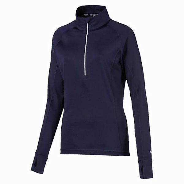 PUMA Longsweatshirt Puma Golf Layer Rotation 1/4 Zip Navy Damen günstig online kaufen