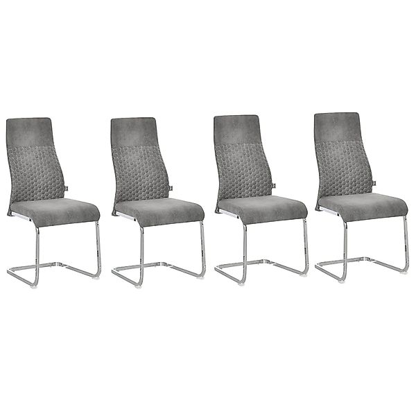 HOMCOM Esszimmerstuhl Esszimmerstühle 4er-Set günstig online kaufen