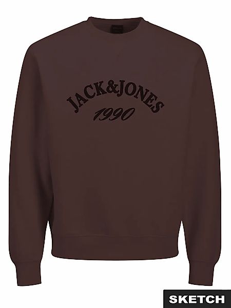 Jack & Jones Sweatshirt "JORBLEECKER BRANDING SWEAT CREW BF" günstig online kaufen