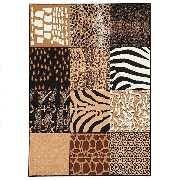 Pergamon Designteppich Trendline Teppich Afrika Patchwork, günstig online kaufen