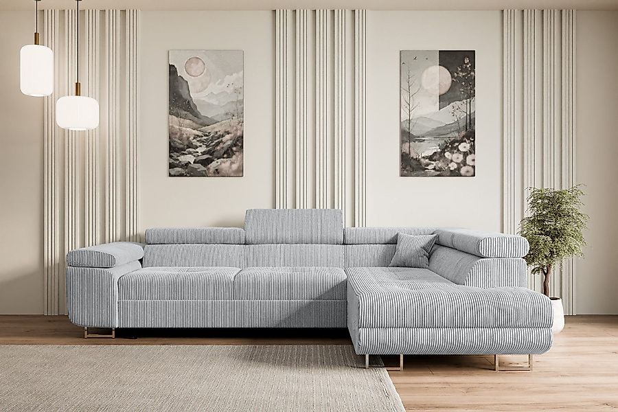 ALTDECOR Ecksofa GUSA-L, Couch mit Schlaffunktion, günstig online kaufen